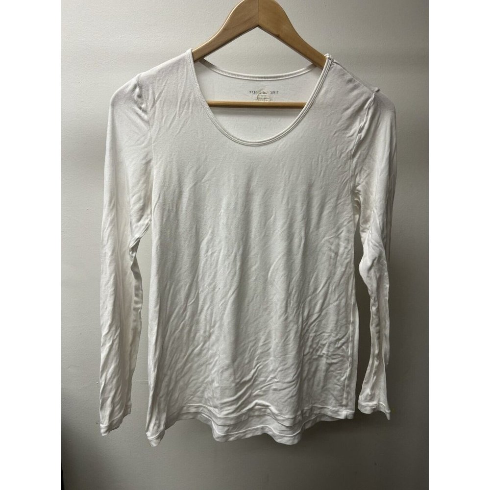 Tory Burch Sport XS White Long Sleeve Exercise Shirt Top